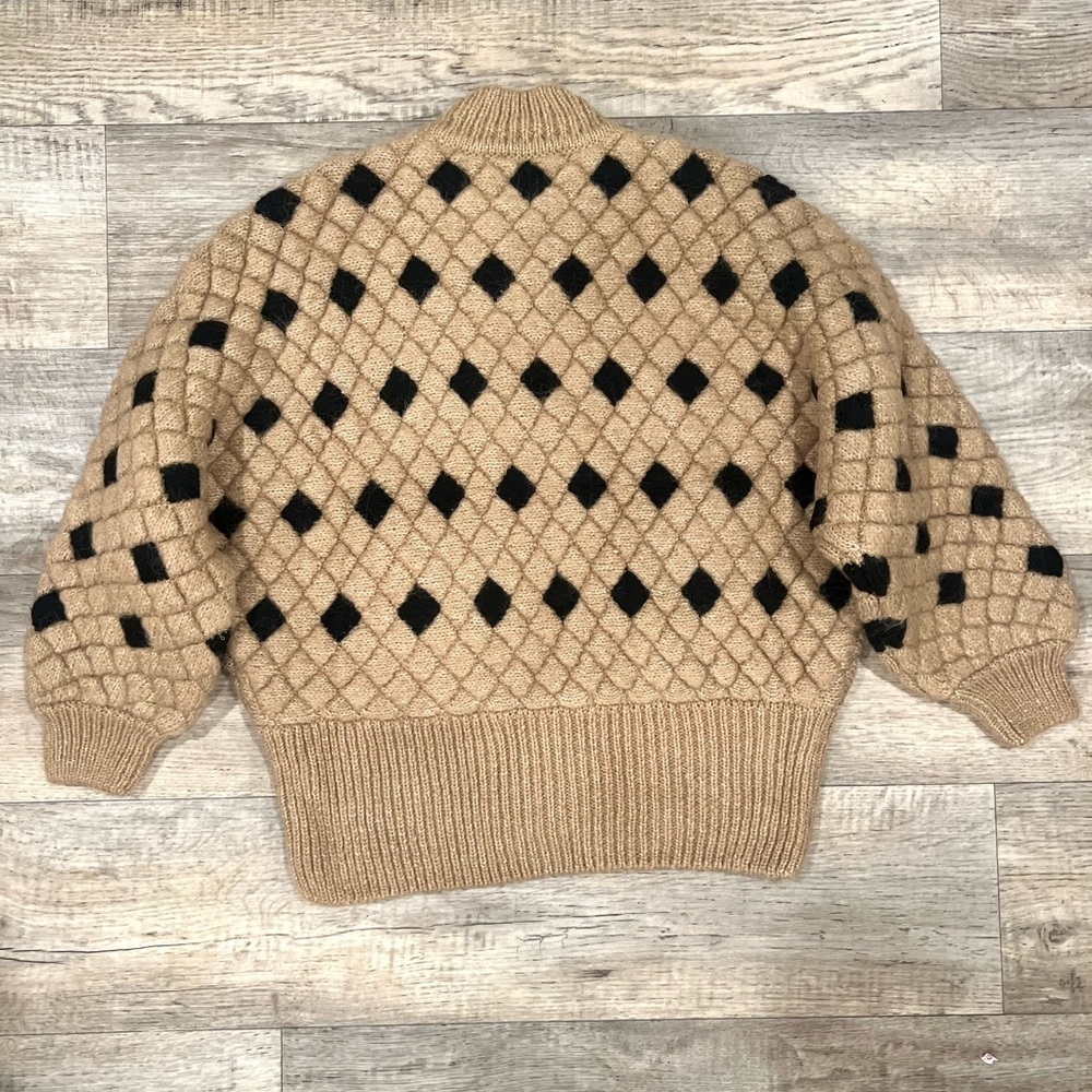 ZARA Oversized Wool-Blend Cardigan - Picture 13 of 17